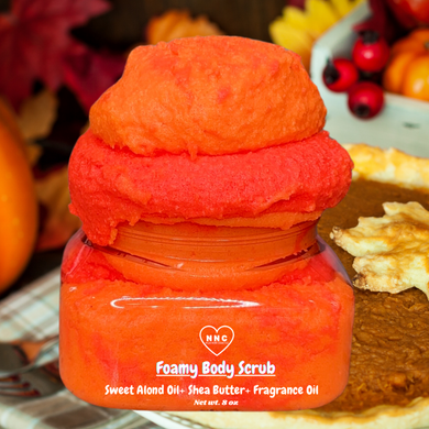 Caramel Pumpkin Cake- Foamy Scrub