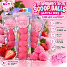 Load image into Gallery viewer, Strawberry Skin Mini Scoop Balls- Lactic Acid Complex
